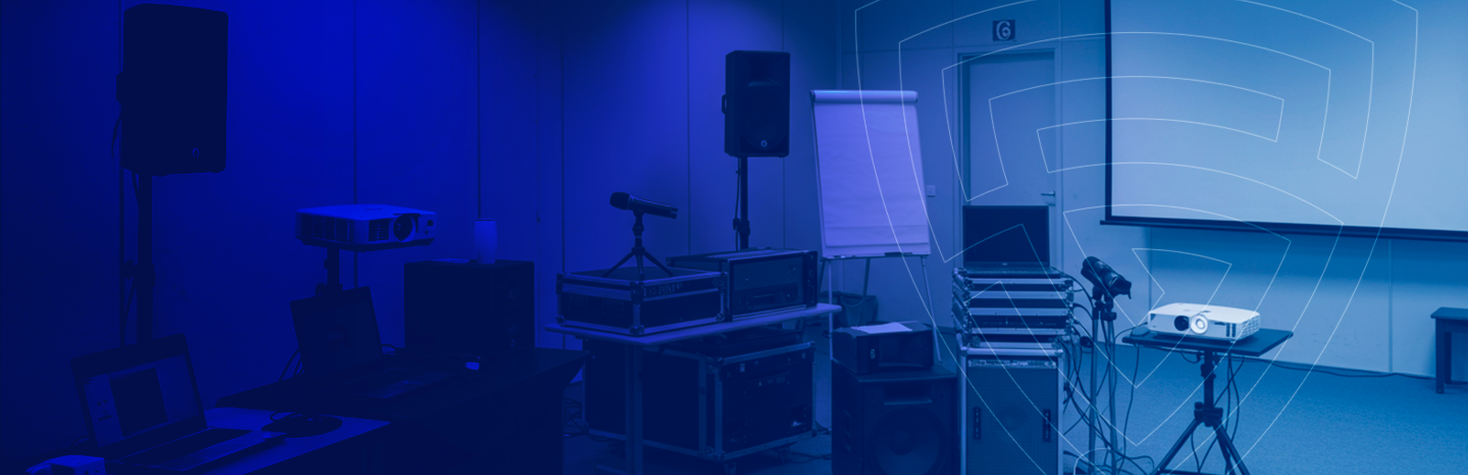 Operação audiovisual da G+S em evento